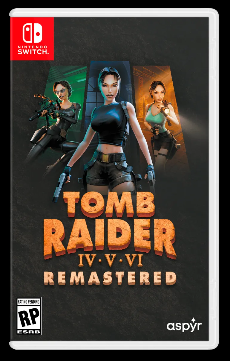 Tomb Raider IV-VI Remastered Starring Lara Croft - Nintendo Switch (PRE-ORDER)