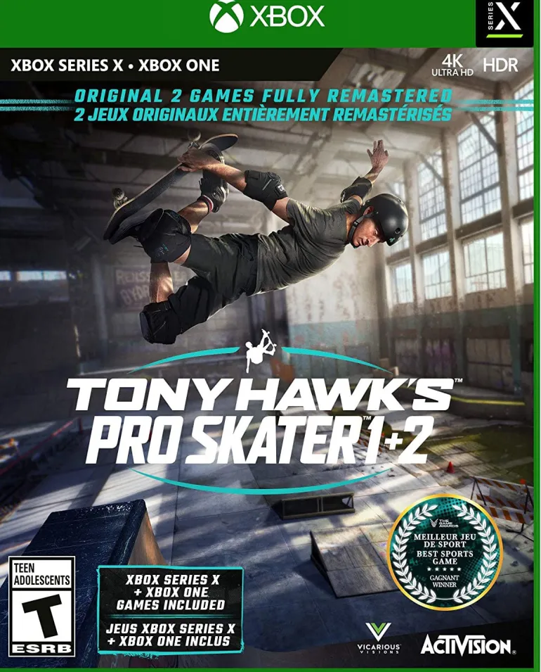 Tony Hawk's Pro Skater 1 + 2 - XBOX SERIES X / XBOX ONE