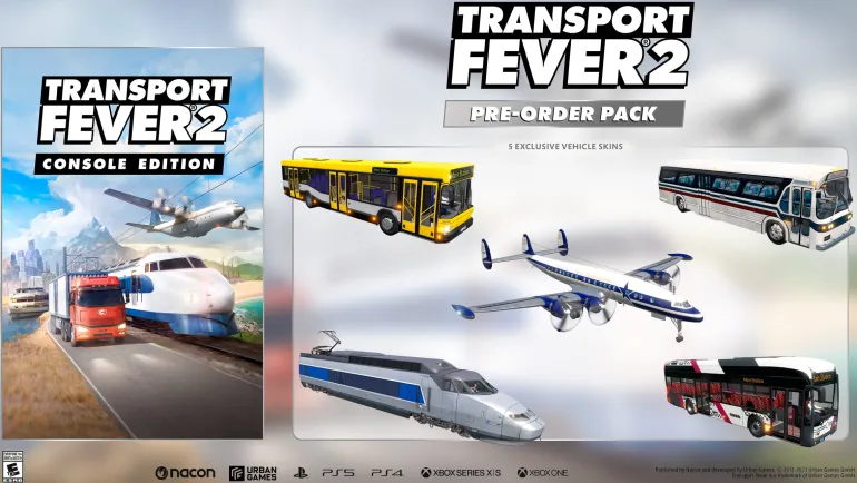 TRANSPORT FEVER 2 - PlayStation 5