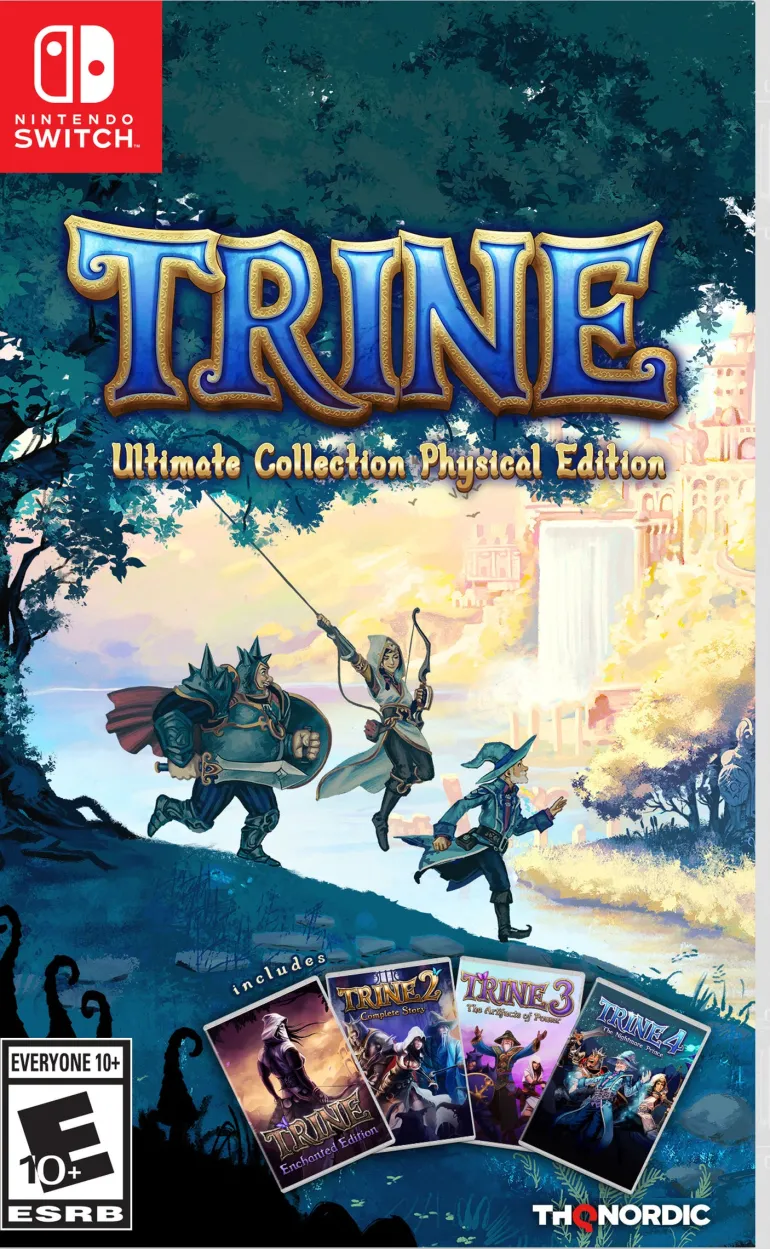 Trine Ultimate Collection Physical Edition + Trine 5 Bundle - Nintendo Switch (FREE SHIPPING)