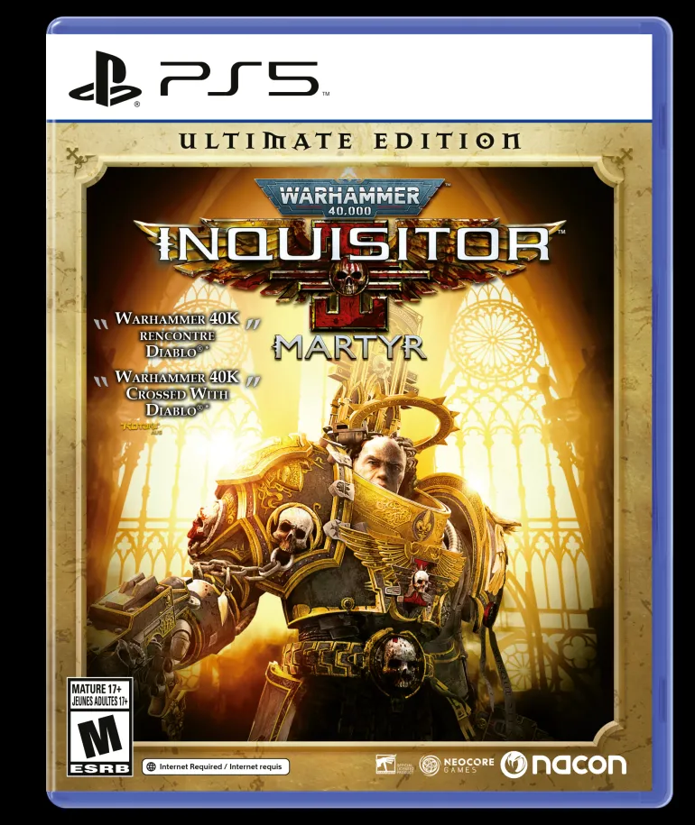 WARHAMMER 40,000 INQUISITOR - MARTYR ULTIMATE EDITION - PS5