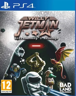 Willy Jetman Astromonkeys Revenge Sweepers Edition - PS4 [PAL IMPORT | PLAYS IN ENGLISH]