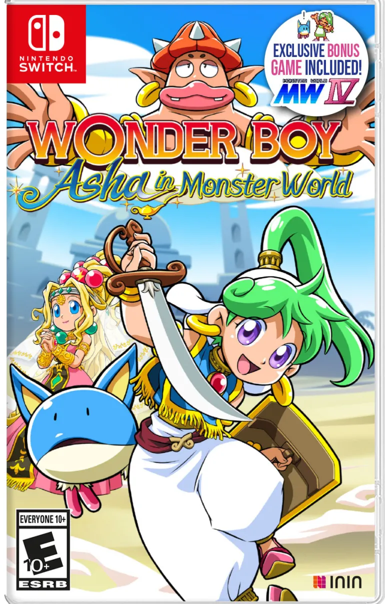 Wonder Boy : Asha in Monster World - Nintendo Switch