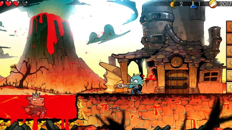 Wonder Boy The Dragons Trap (Only Ships in Canada) - Playstation 4