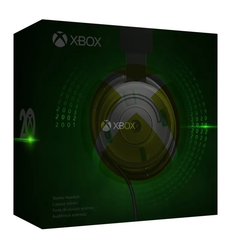 XBSX WIRED STEREO HEADSET 20TH ANNIVERSARY LE - XBS
